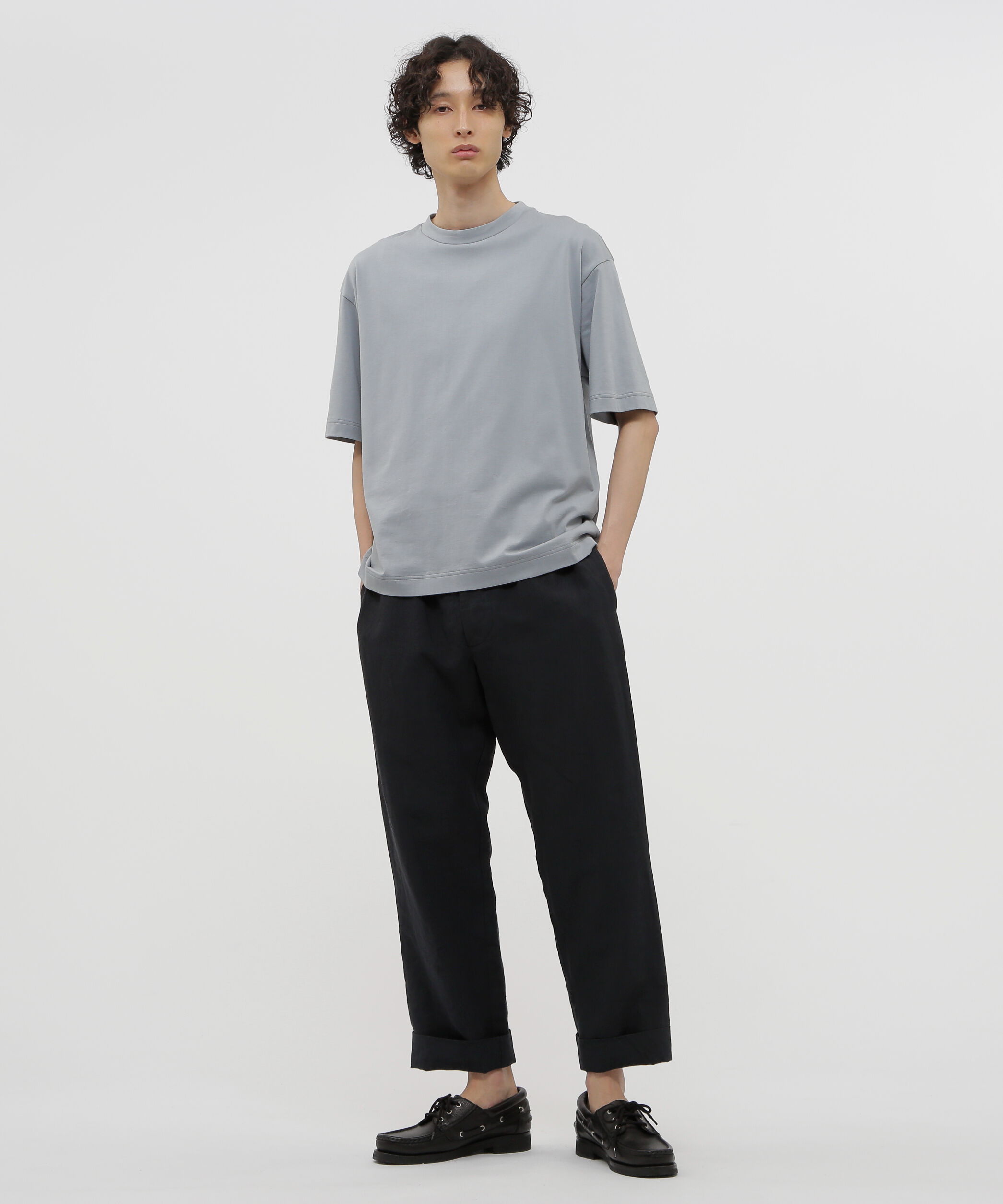 MARGARET HOWELL「FINE COMPACT COTTON JERSEY」|Tシャツ・カットソー|