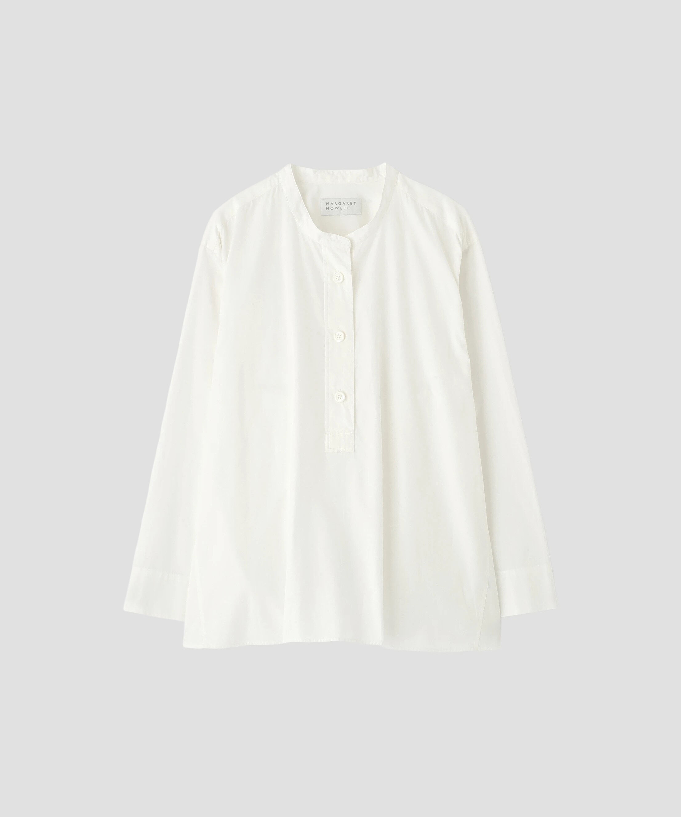 MARGARET HOWELL HOUSEHOLDGOODS「FINE COTTON POPLIN SHIRT」|シャツ・ブラウス|
