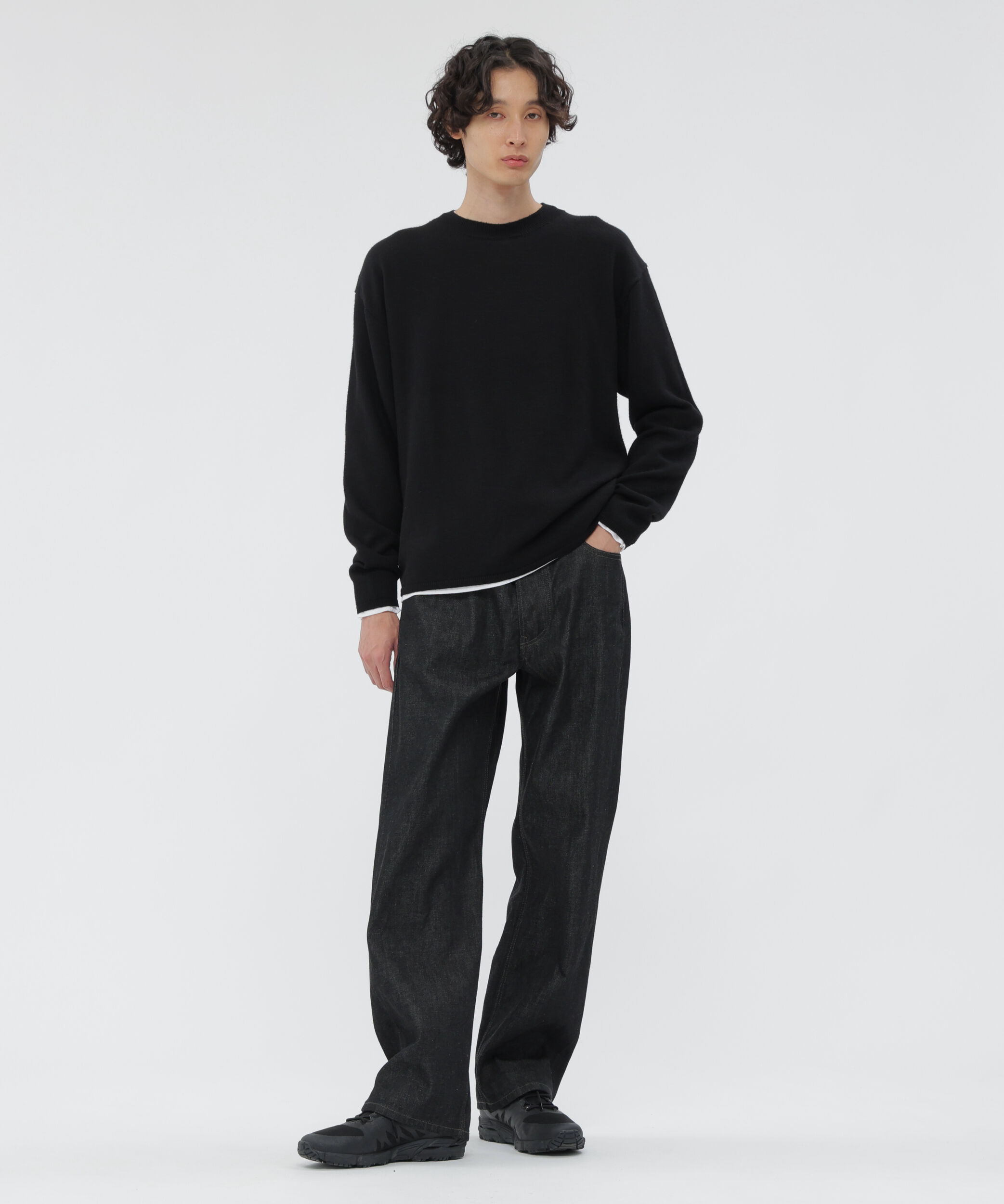 MARGARET HOWELL「WASHABLE WOOL SILK KNITWEAR」|ニット・セーター|