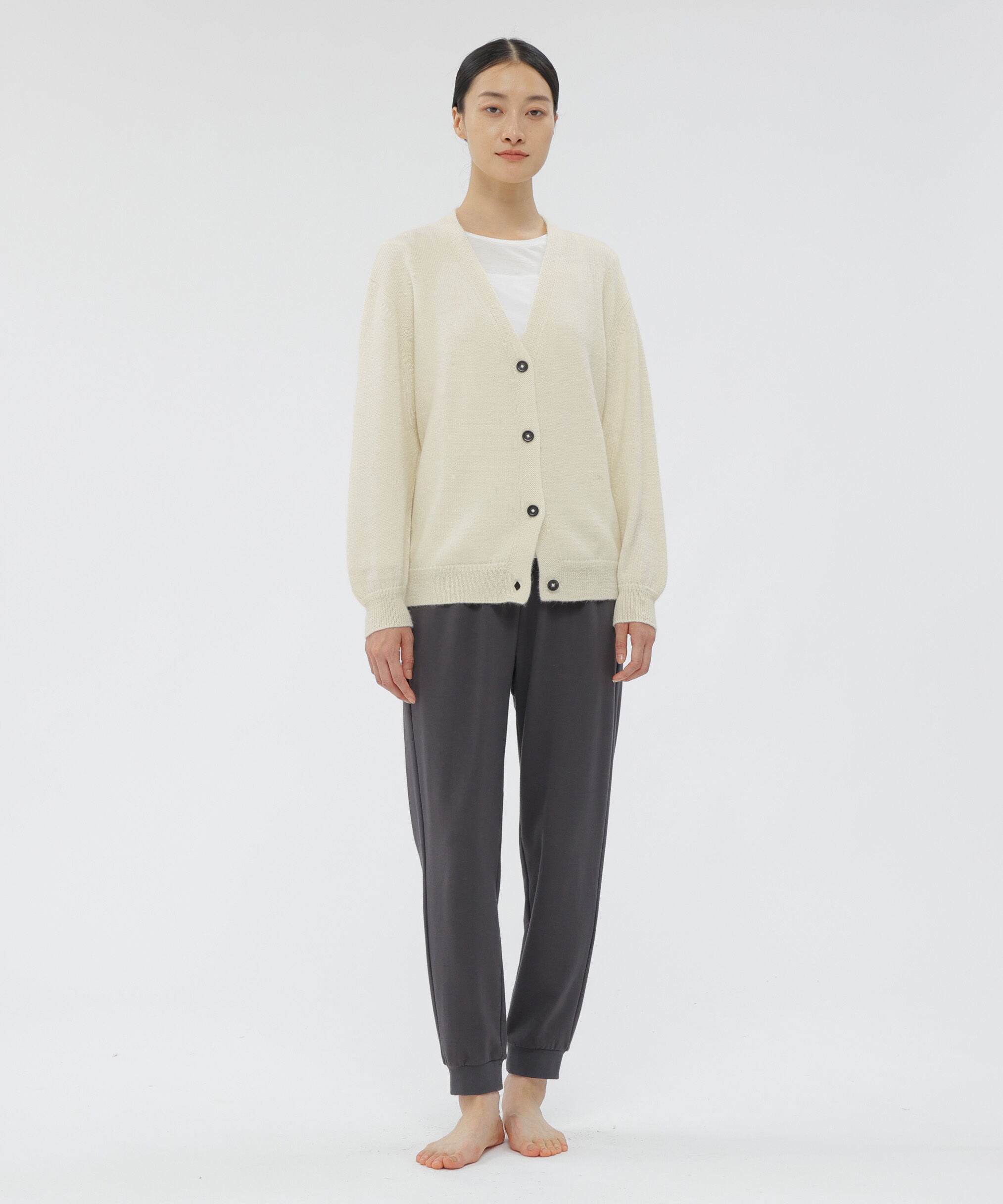 MARGARET HOWELL HOUSEHOLDGOODS「ALPACA WOOL KNITWEAR」|カーディガン|