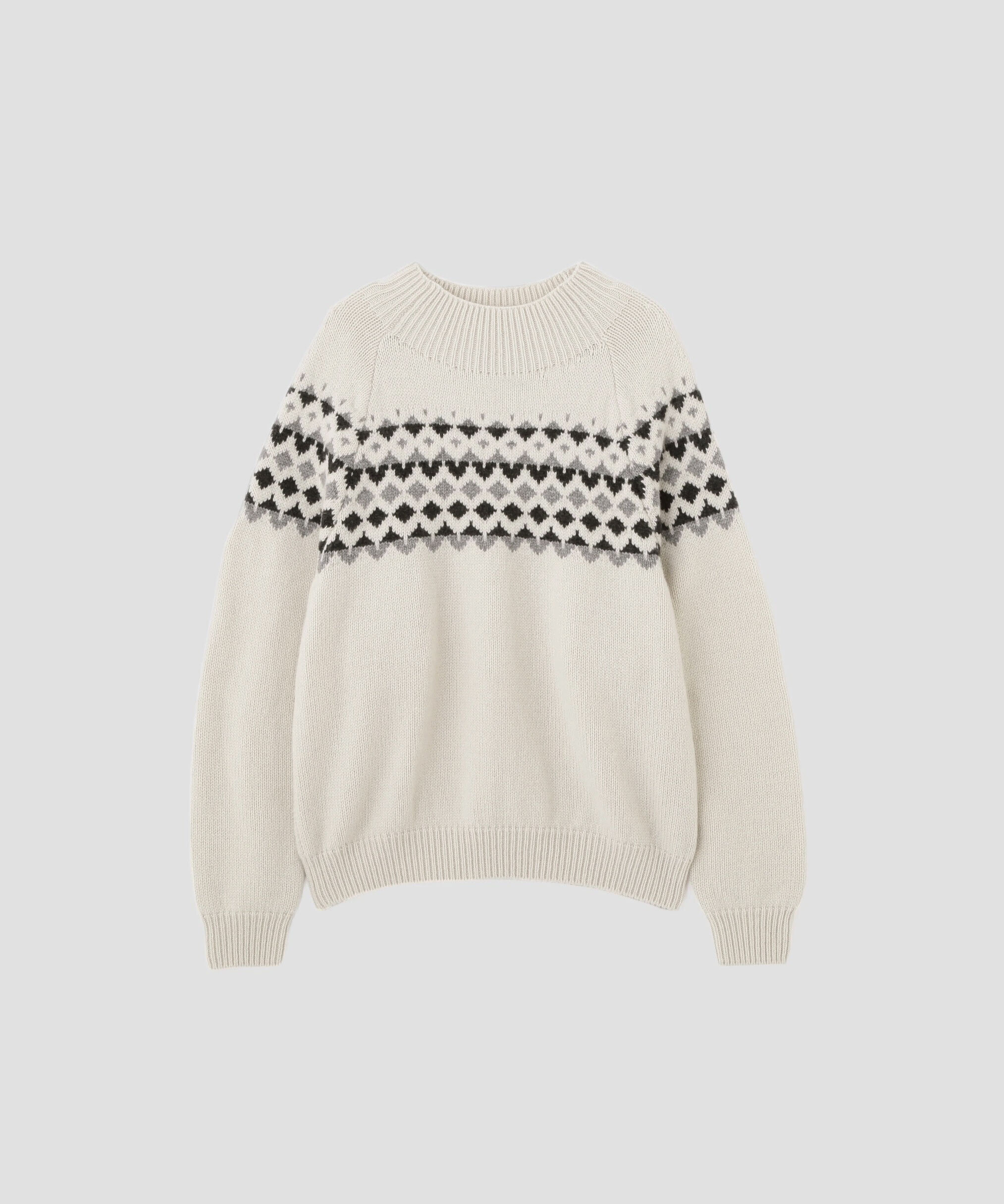  「WOOL CASHMERE SILK FAIRISLE KNITWEAR」|ニット・セーター|