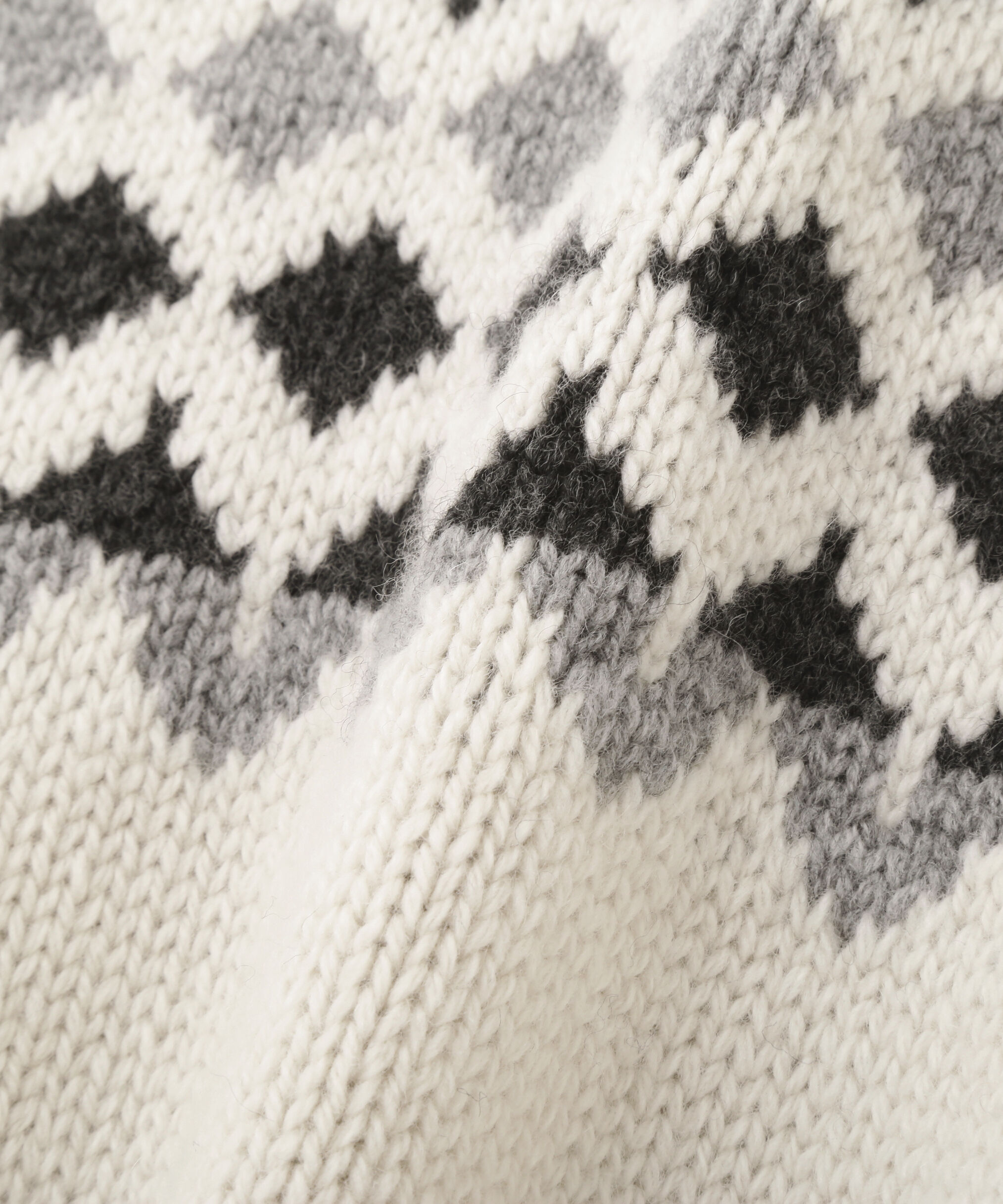  「WOOL CASHMERE SILK FAIRISLE KNITWEAR」|ニット・セーター|