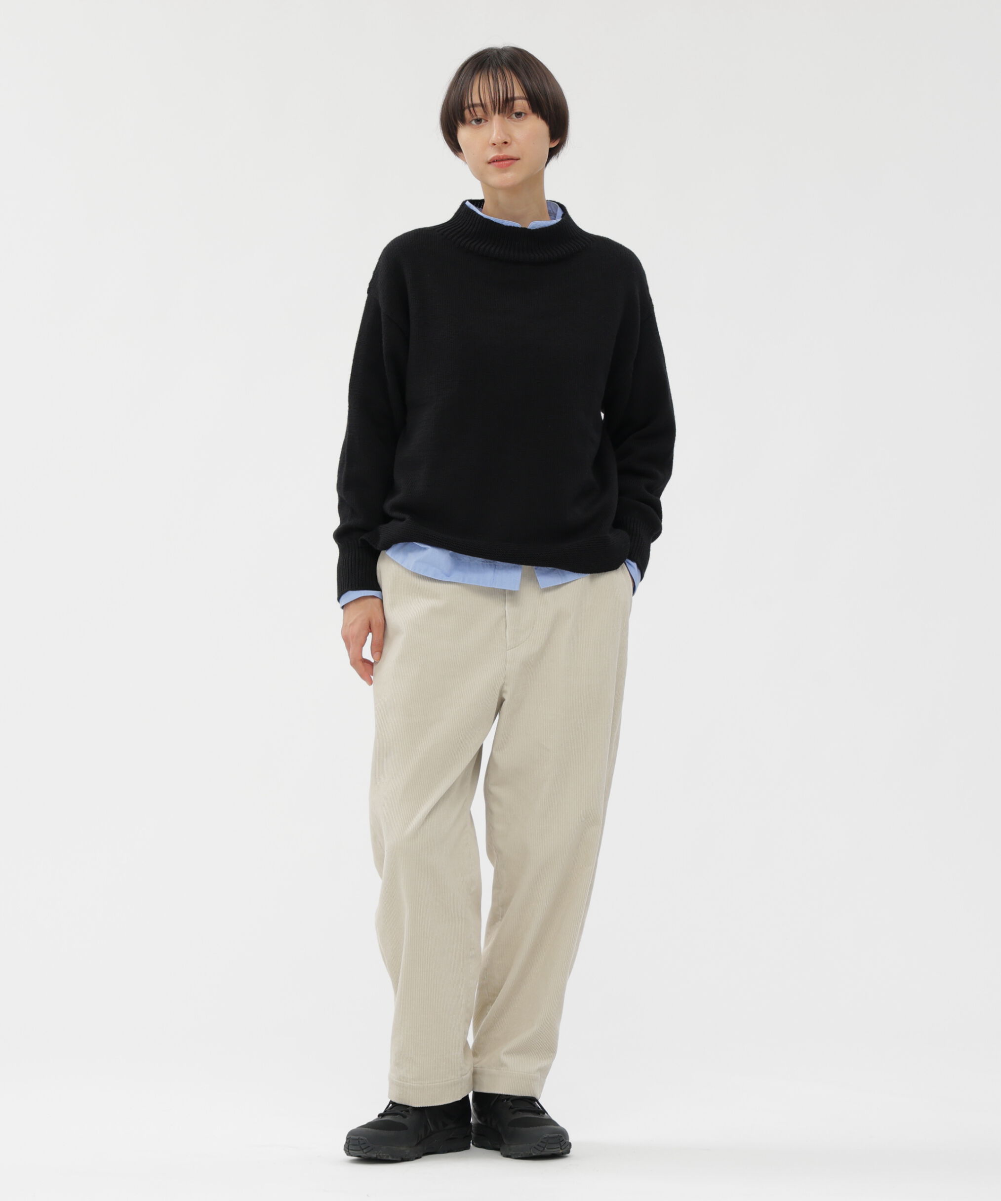  「CORD YARN WOOL KNITWEAR」|ニット・セーター|