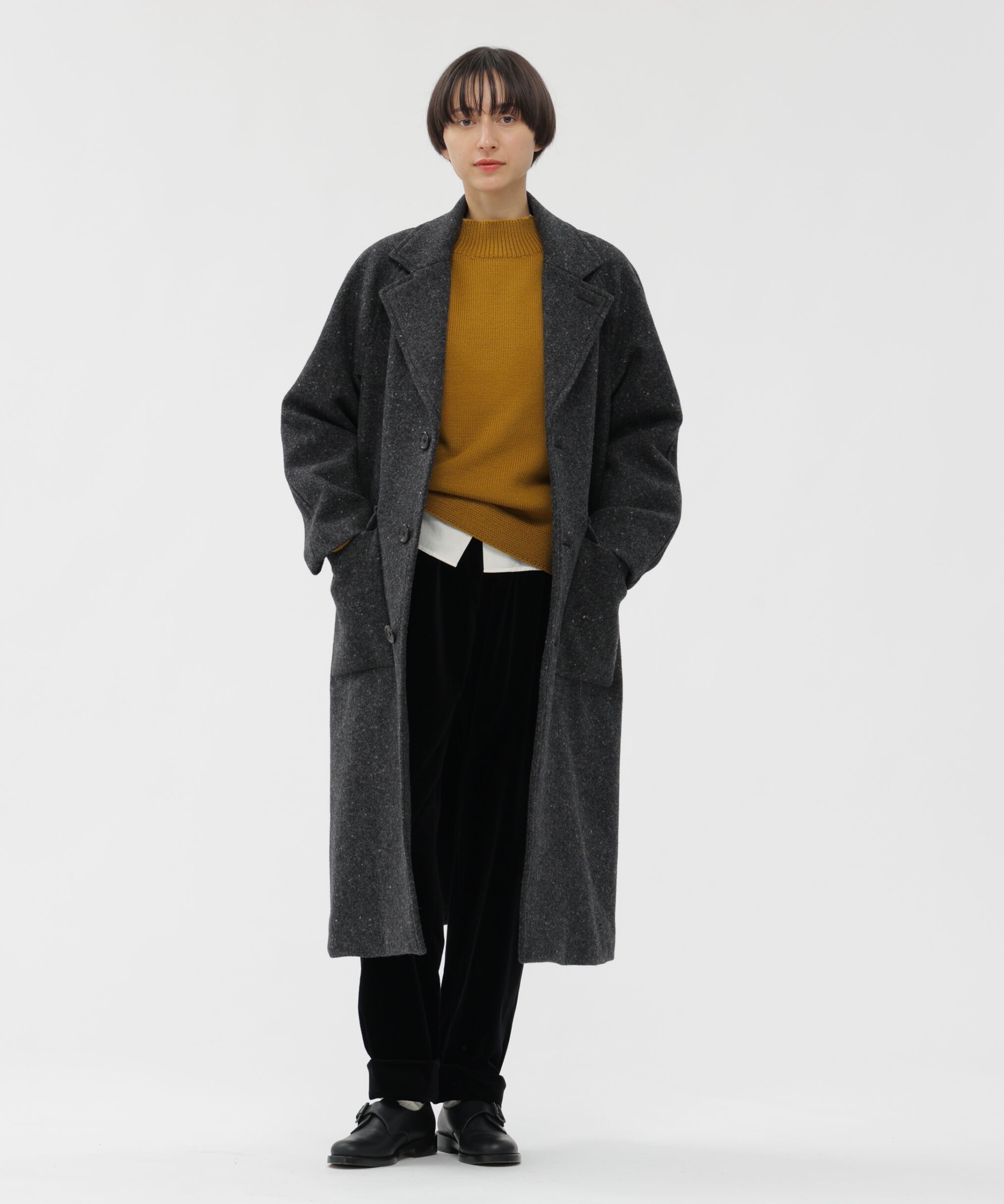  「CORD YARN WOOL KNITWEAR」|ニット・セーター|