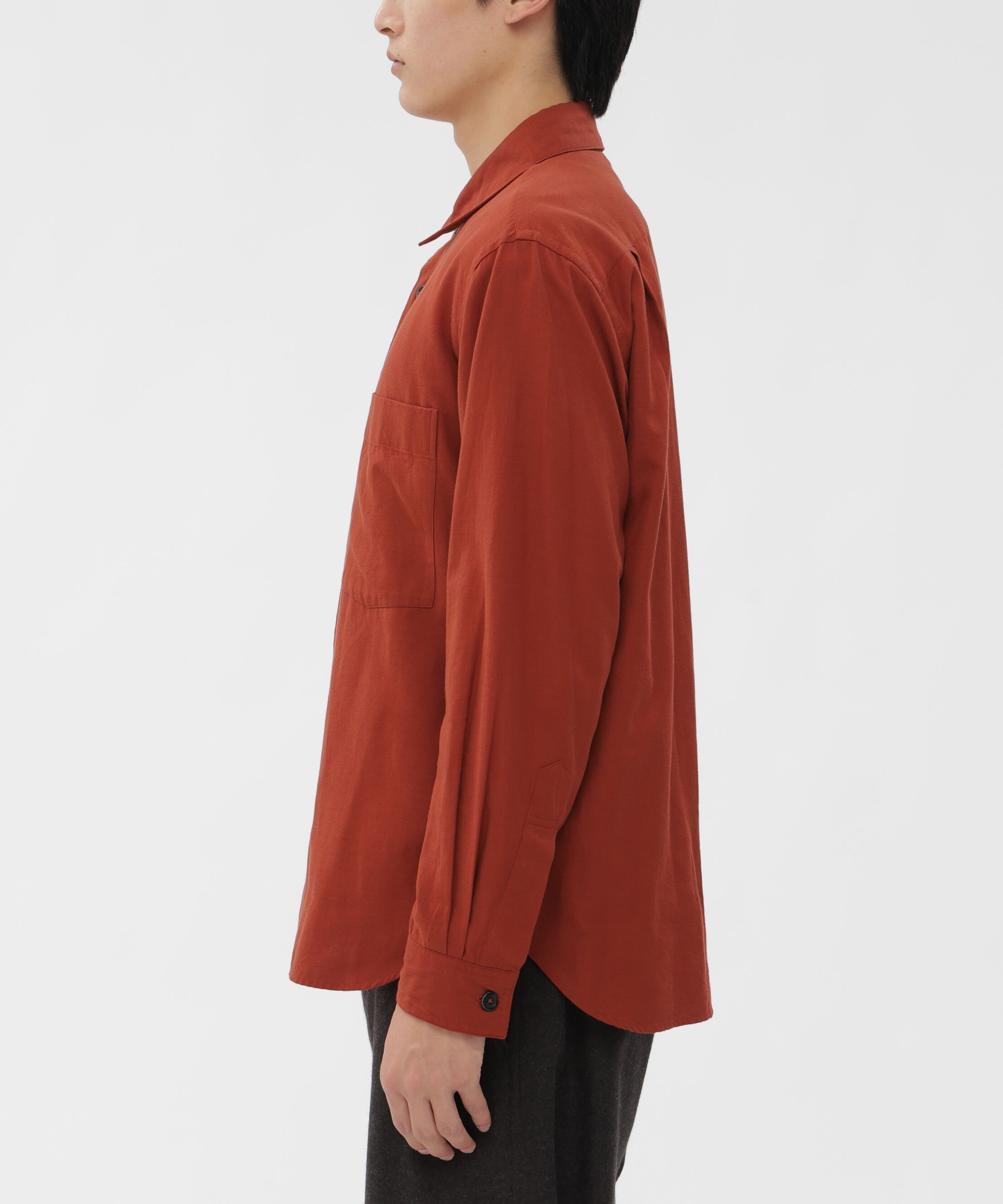 MARGARET HOWELL「COTTON CASHMERE TWILL SHIRT」|シャツ・ブラウス|