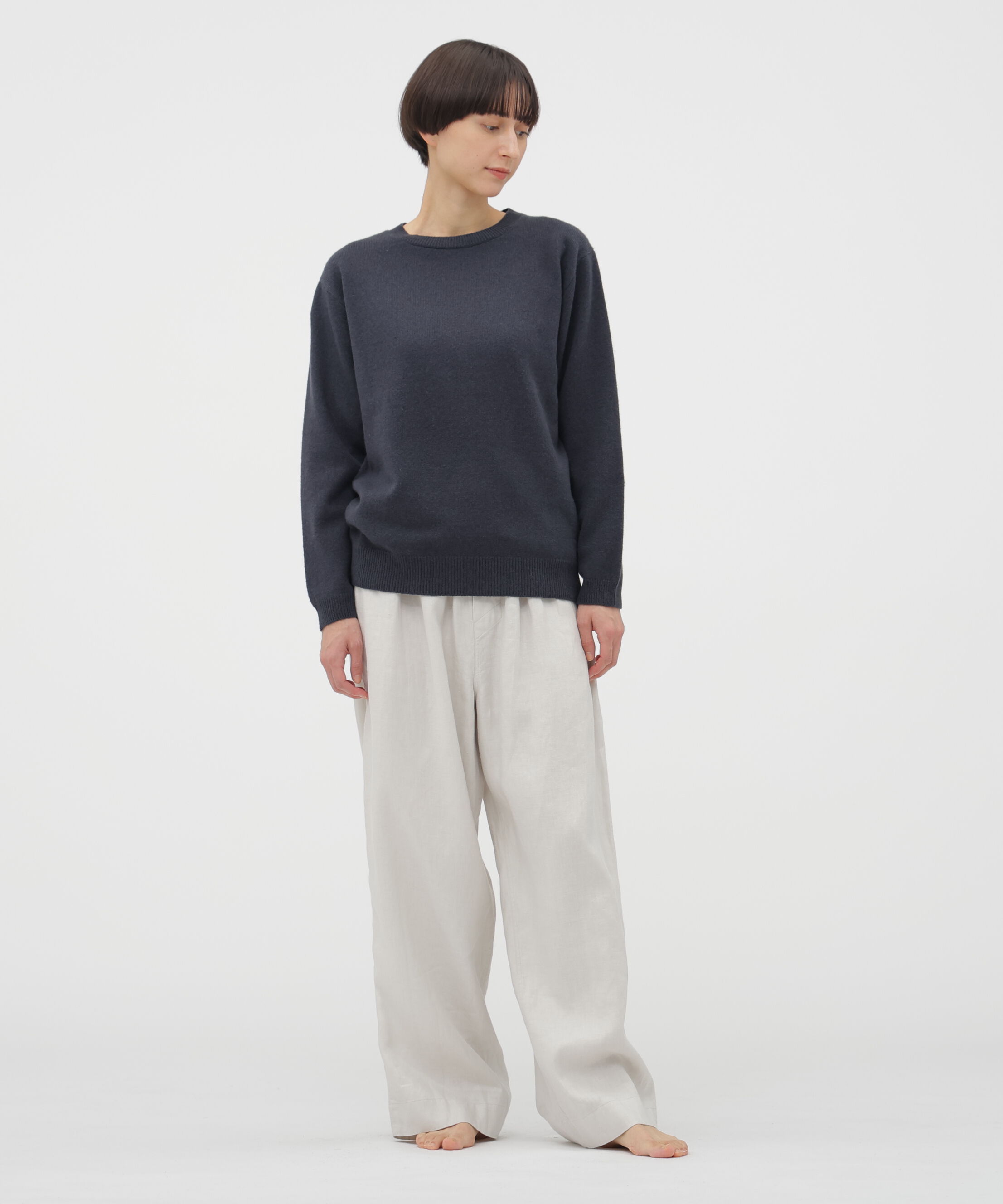 MARGARET HOWELL HOUSEHOLDGOODS「WOOL COTTON KNITWEAR」|ニット・セーター|