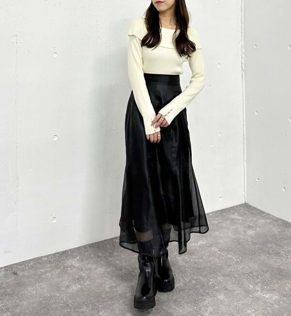archives「シアーマーメイドスカート」|スカート|