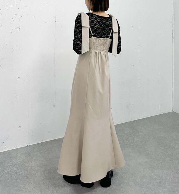 archives「２ｗａｙ肩リボンキャミワンピース」|ワンピース|