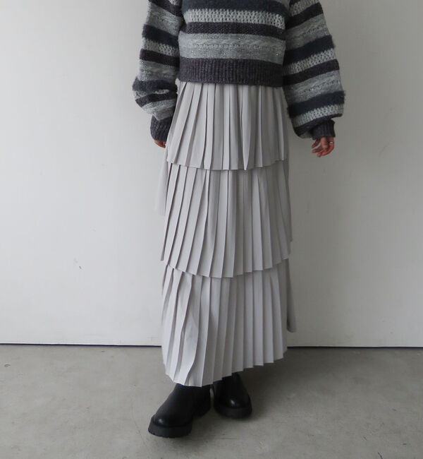 archives「プリーツティアードスカート／」|スカート|