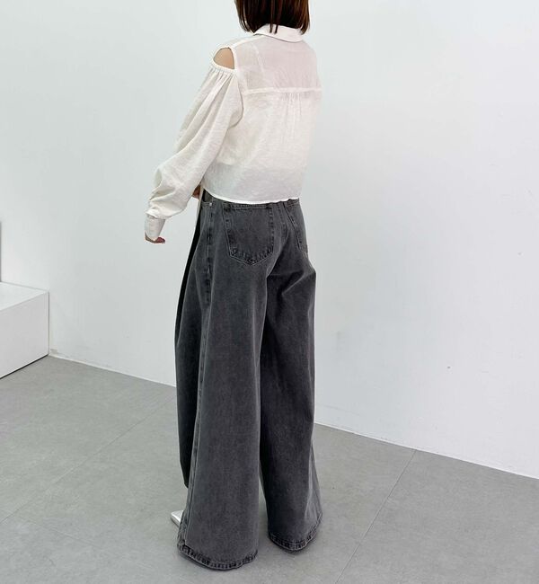 archives「ショルダースリットドロストシャツ」|シャツ・ブラウス|