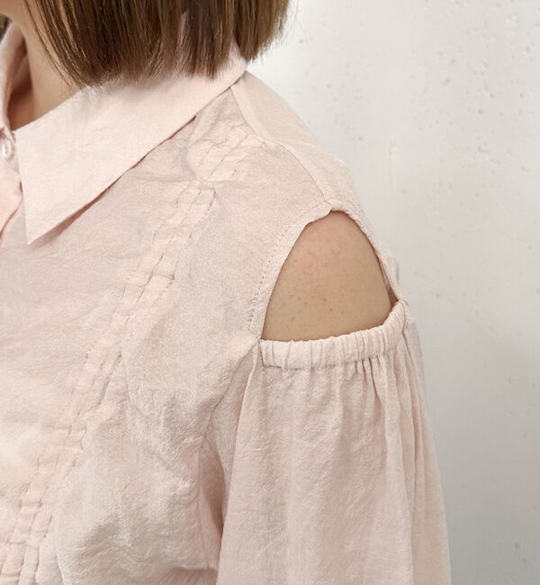 archives「ショルダースリットドロストシャツ」|シャツ・ブラウス|