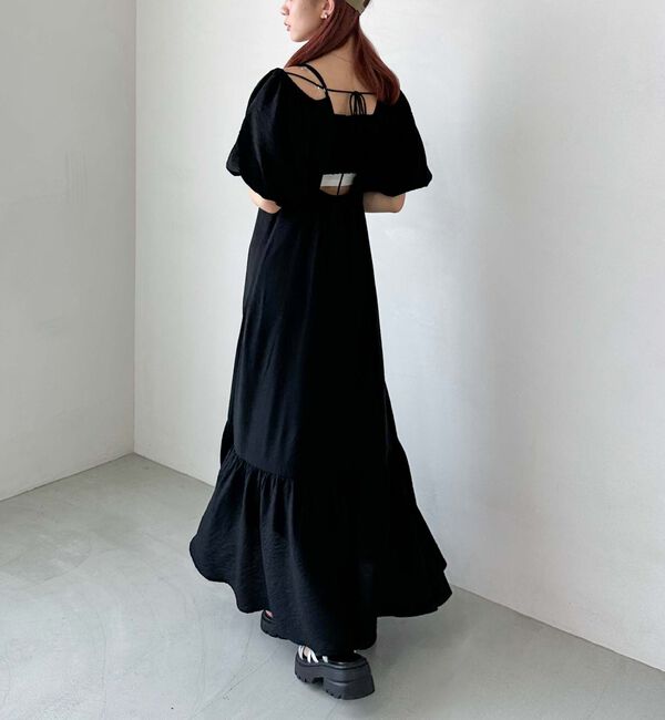 archives「オフショルティアードワンピース」|ワンピース|