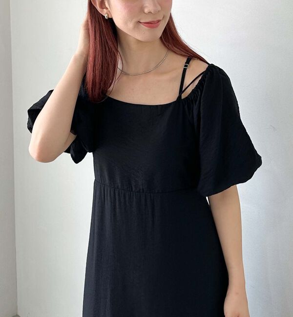 archives「オフショルティアードワンピース」|ワンピース|