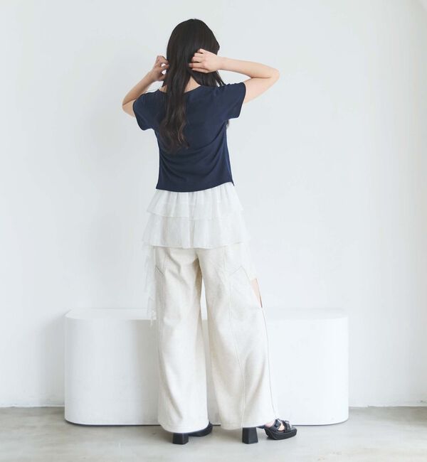 archives「カットアウト裏毛パンツ」|チノ|