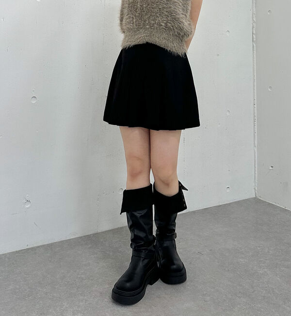 archives「サイドプリーツミニスカート」|スカート|