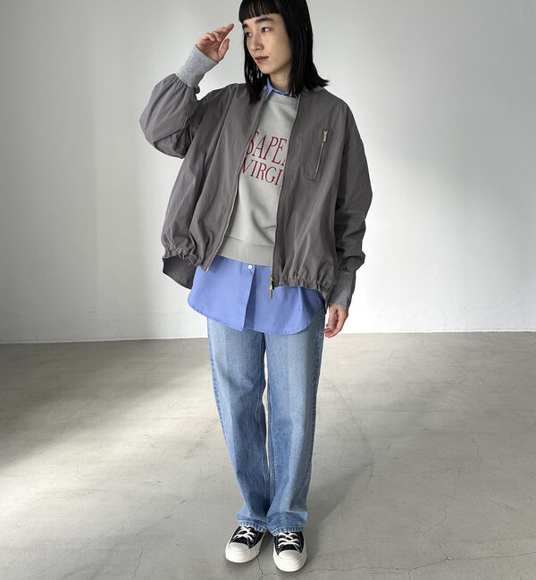 Doux archives「ＶＩＲＧＩＮＩＡロゴウォッシュスウェット」|Tシャツ・カットソー|