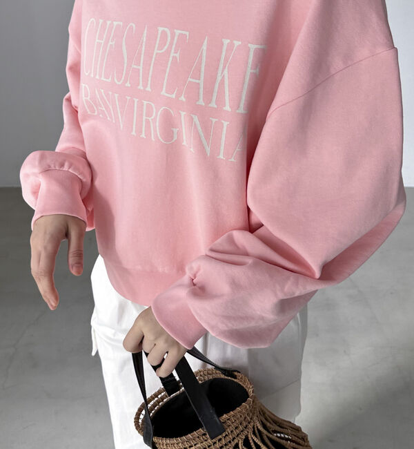 Doux archives「ＶＩＲＧＩＮＩＡロゴウォッシュスウェット」|Tシャツ・カットソー|