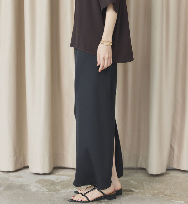 Doux archives「リブロングタイトスカート」|スカート|