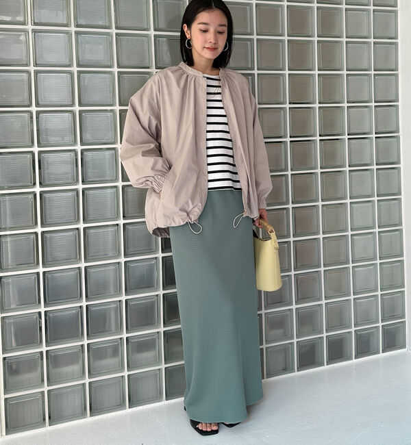 Doux archives「リブロングタイトスカート」|スカート|