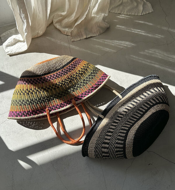 Doux archives「【ＢＡＧＭＡＴＩ】アバカカゴバッグ」|その他|BLACK