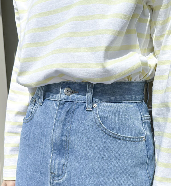 Doux archives「デニムロングタイトスカート」|スカート|