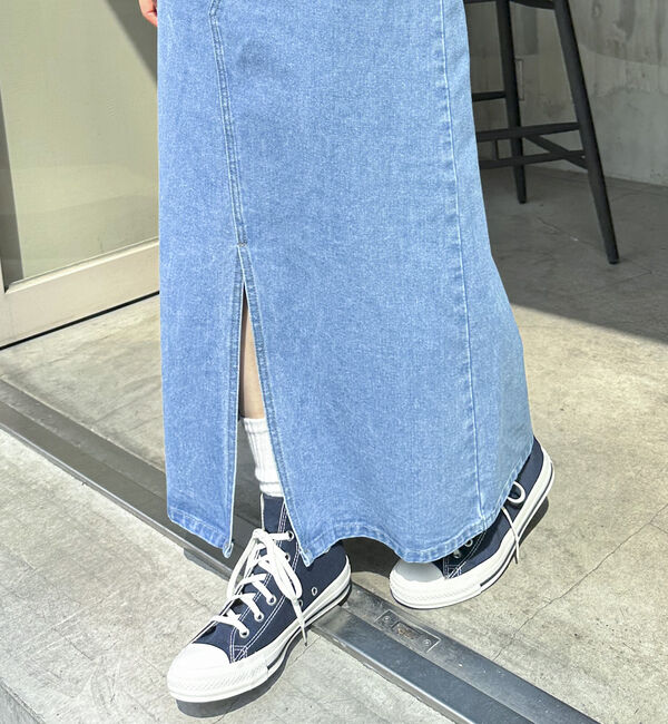 Doux archives「デニムロングタイトスカート」|スカート|