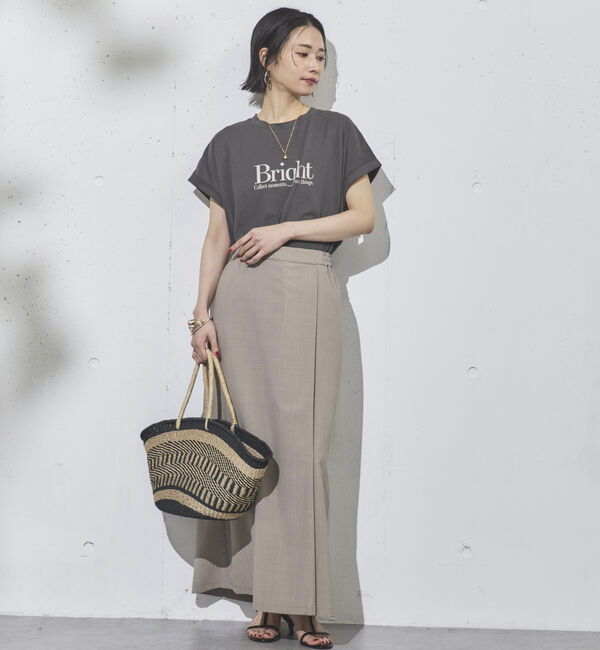 Doux archives「フレンチスリーブプリントＴｅｅ【Ｂｒｉｇｈｔ】」|タンクトップ|