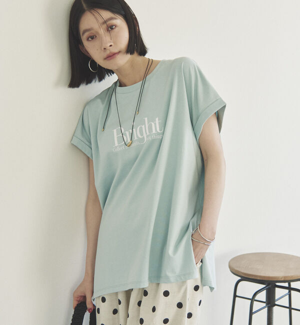 Doux archives「フレンチスリーブプリントＴｅｅ【Ｂｒｉｇｈｔ】」|タンクトップ|