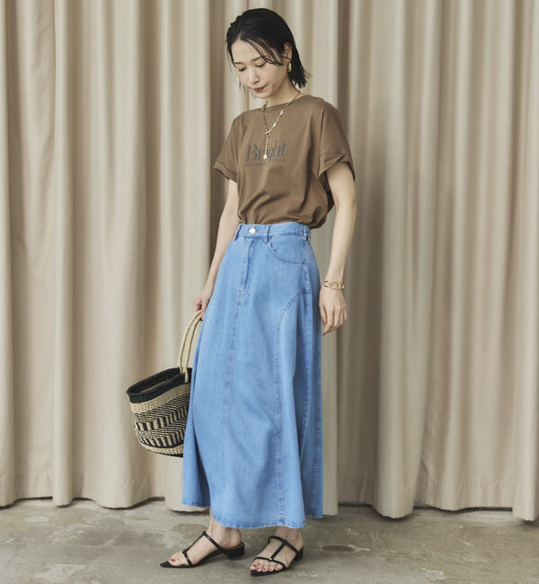 Doux archives「フレンチスリーブプリントＴｅｅ【Ｂｒｉｇｈｔ】」|タンクトップ|