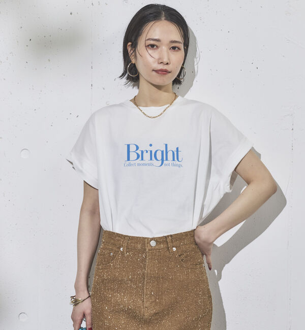 Doux archives「フレンチスリーブプリントＴｅｅ【Ｂｒｉｇｈｔ】」|タンクトップ|