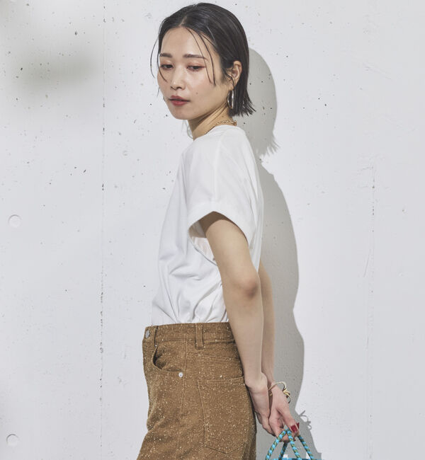 Doux archives「フレンチスリーブプリントＴｅｅ【Ｂｒｉｇｈｔ】」|タンクトップ|