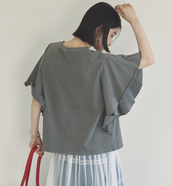 Doux archives「ピグメントラッフルＴｅｅ」|Tシャツ・カットソー|