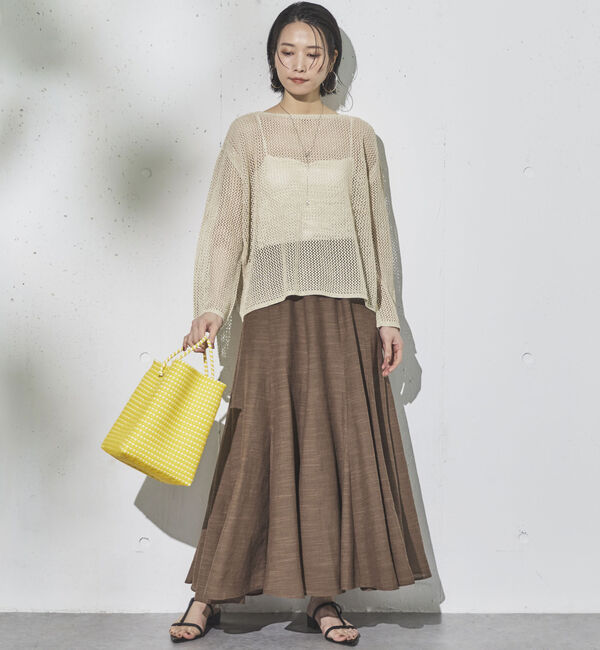 Doux archives「ランダム切替ギャザーフレアスカート」|スカート|
