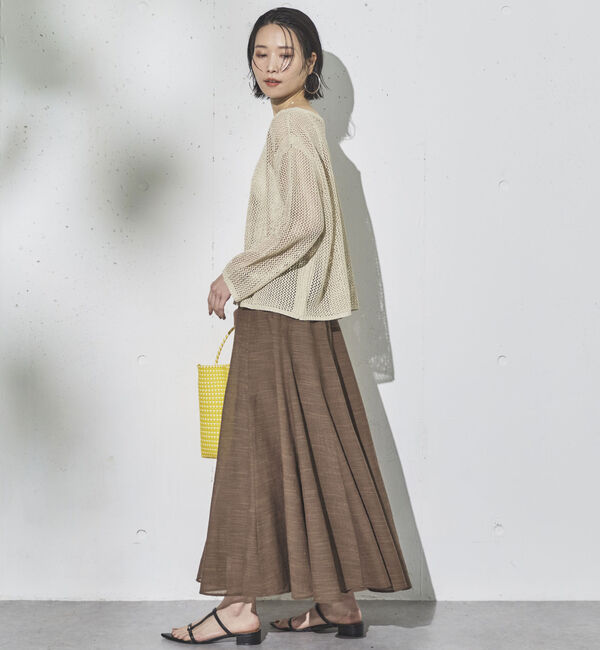 Doux archives「ランダム切替ギャザーフレアスカート」|スカート|