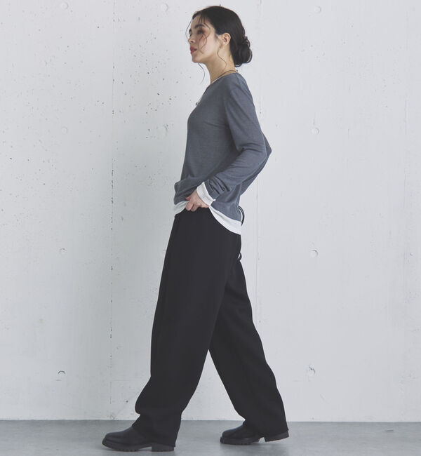 Doux archives「レイヤード風ロンＴｅｅ」|Tシャツ・カットソー|