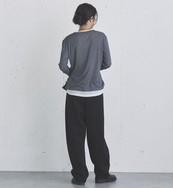 Doux archives「レイヤード風ロンＴｅｅ」|Tシャツ・カットソー|