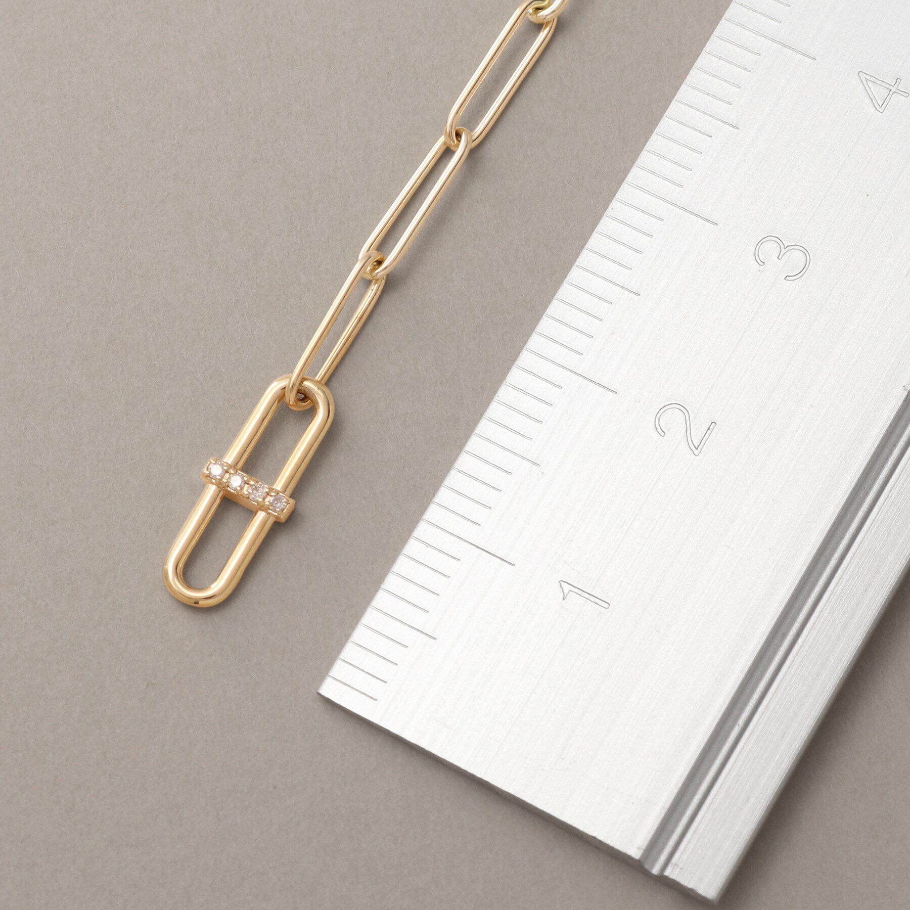 COCOSHNIK「K10ダイヤモンド PCモチーフY ネックレス」|ネックレス|