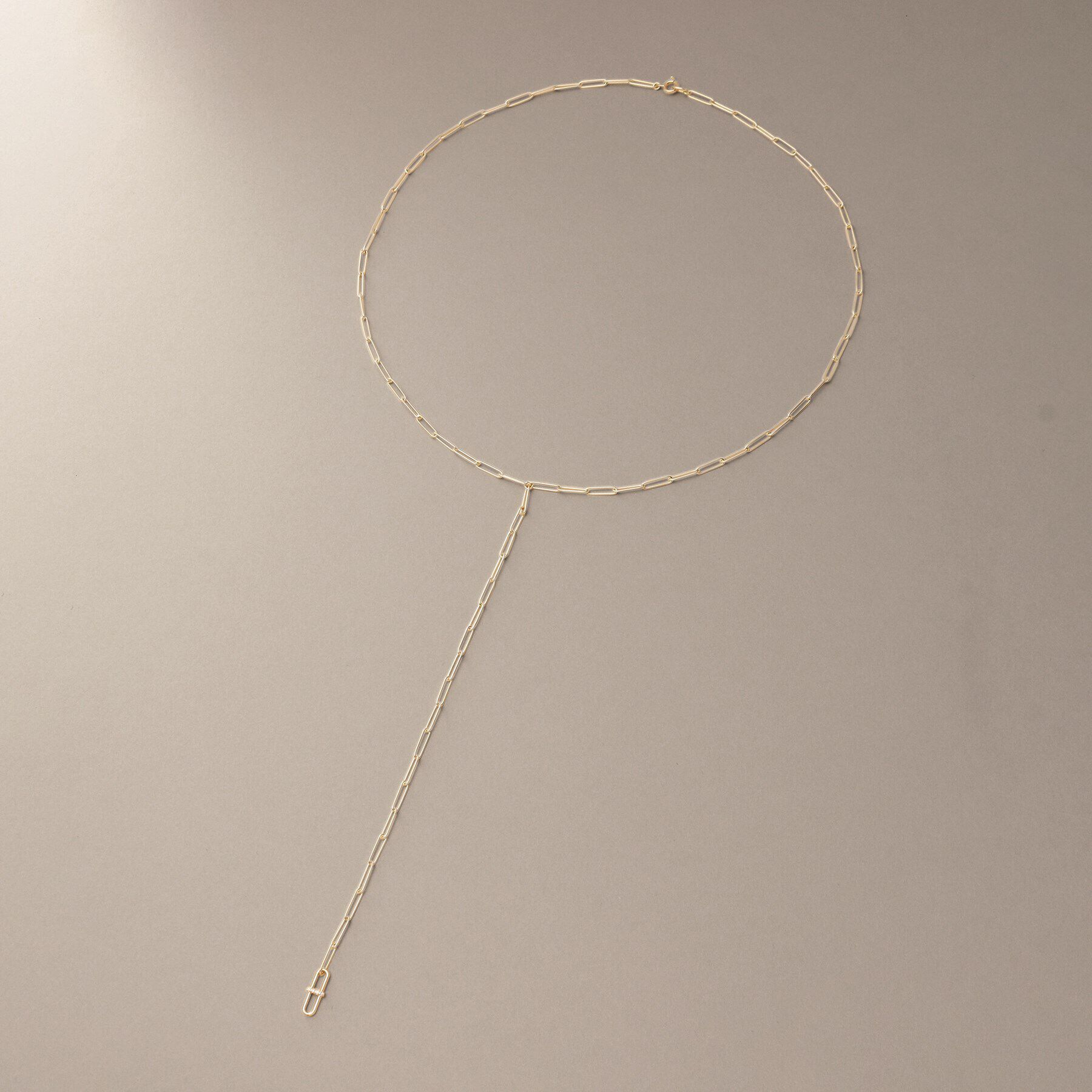 COCOSHNIK「K10ダイヤモンド PCモチーフY ネックレス」|ネックレス|