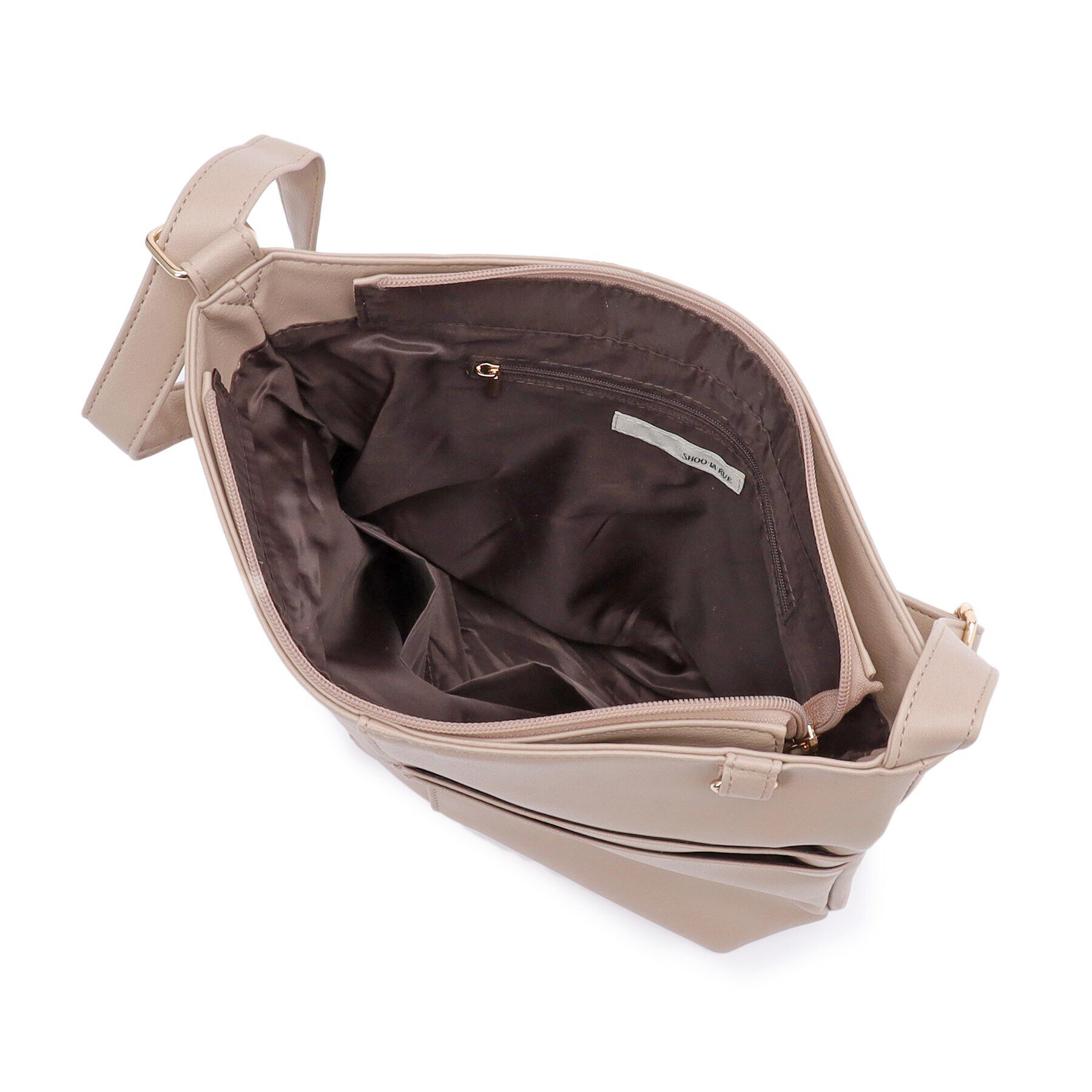 SHOO･LA･RUE「プレゼントにも フロント切り替えショルダーバッグ」|ショルダー・メッセンジャー|