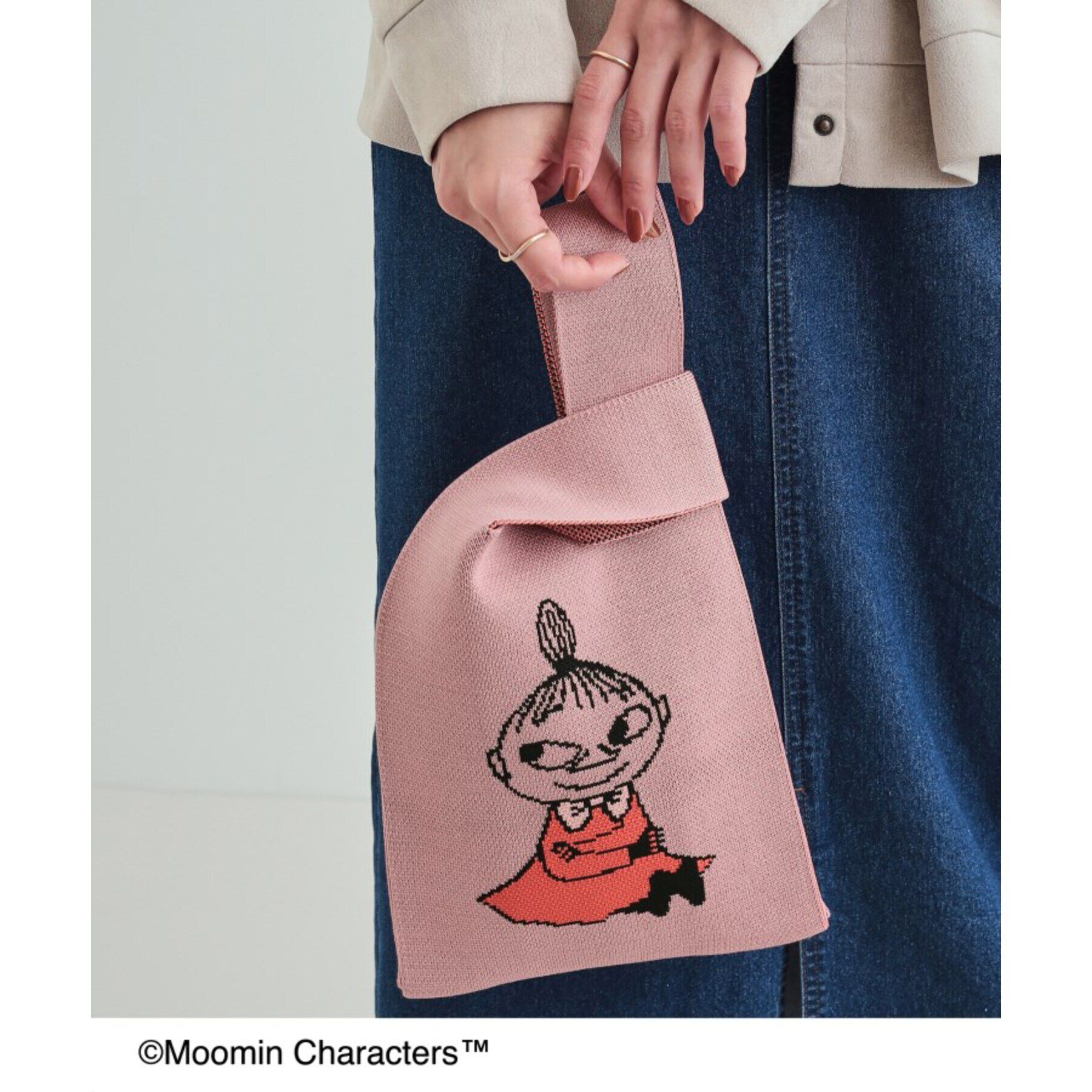 SHOO･LA･RUE「【ムーミン】コラボ ニットバッグ」|ハンドバッグ|