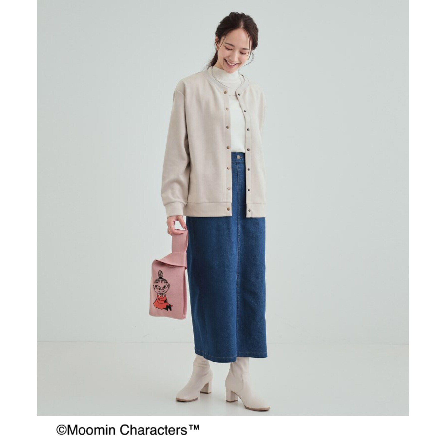 SHOO･LA･RUE「【ムーミン】コラボ ニットバッグ」|ハンドバッグ|