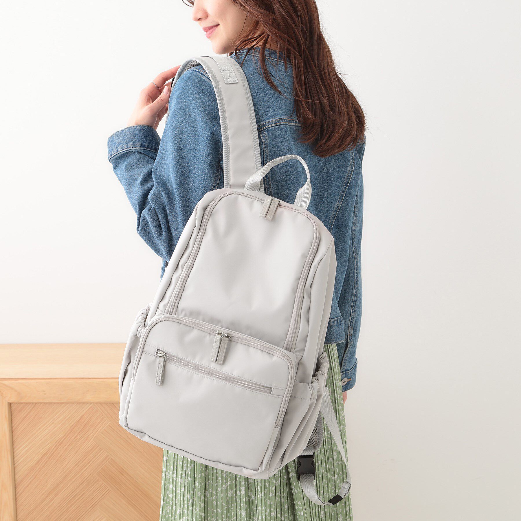 SHOO･LA･RUE「【撥水】多ポケット機能リュック」|リュック|