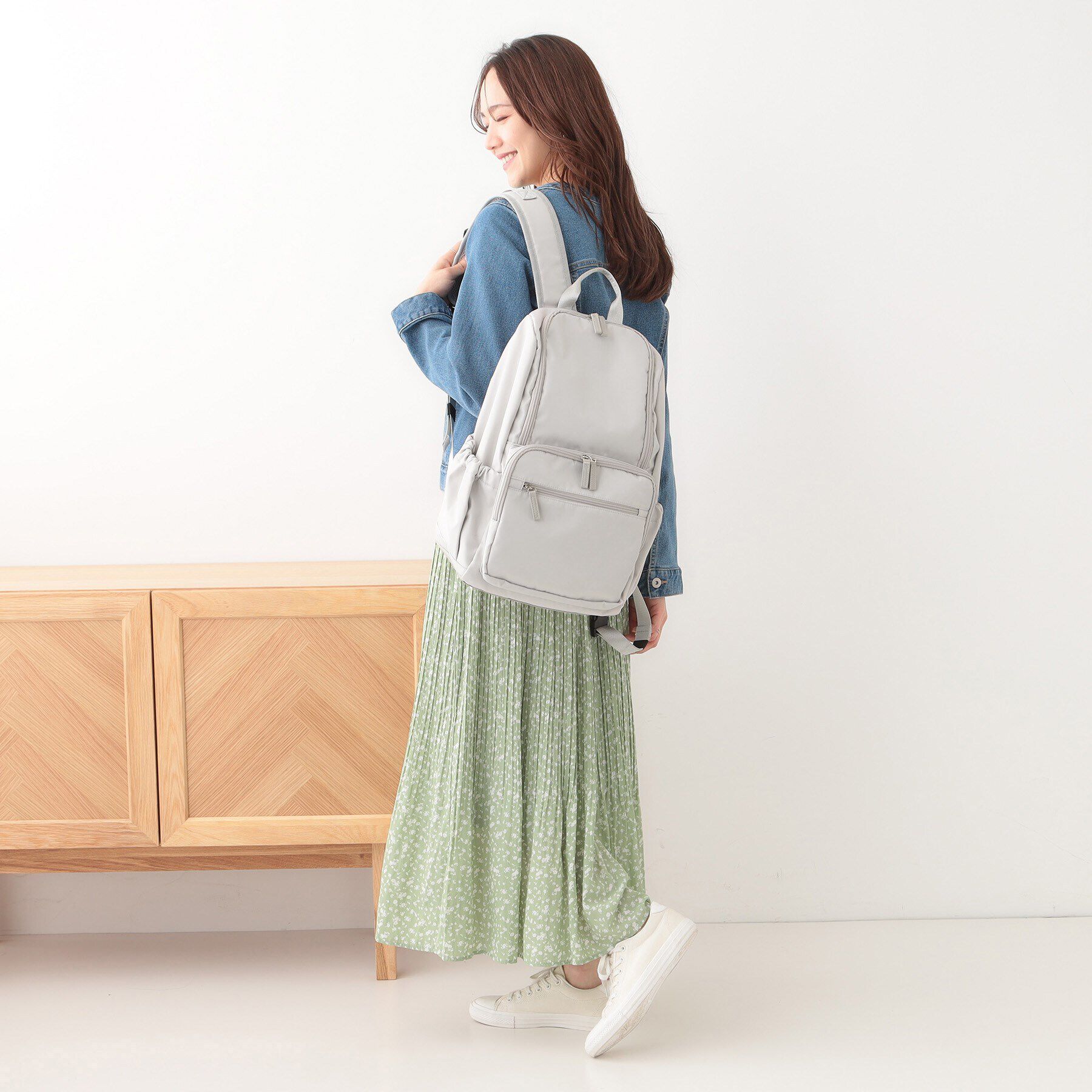 SHOO･LA･RUE「【撥水】多ポケット機能リュック」|リュック|