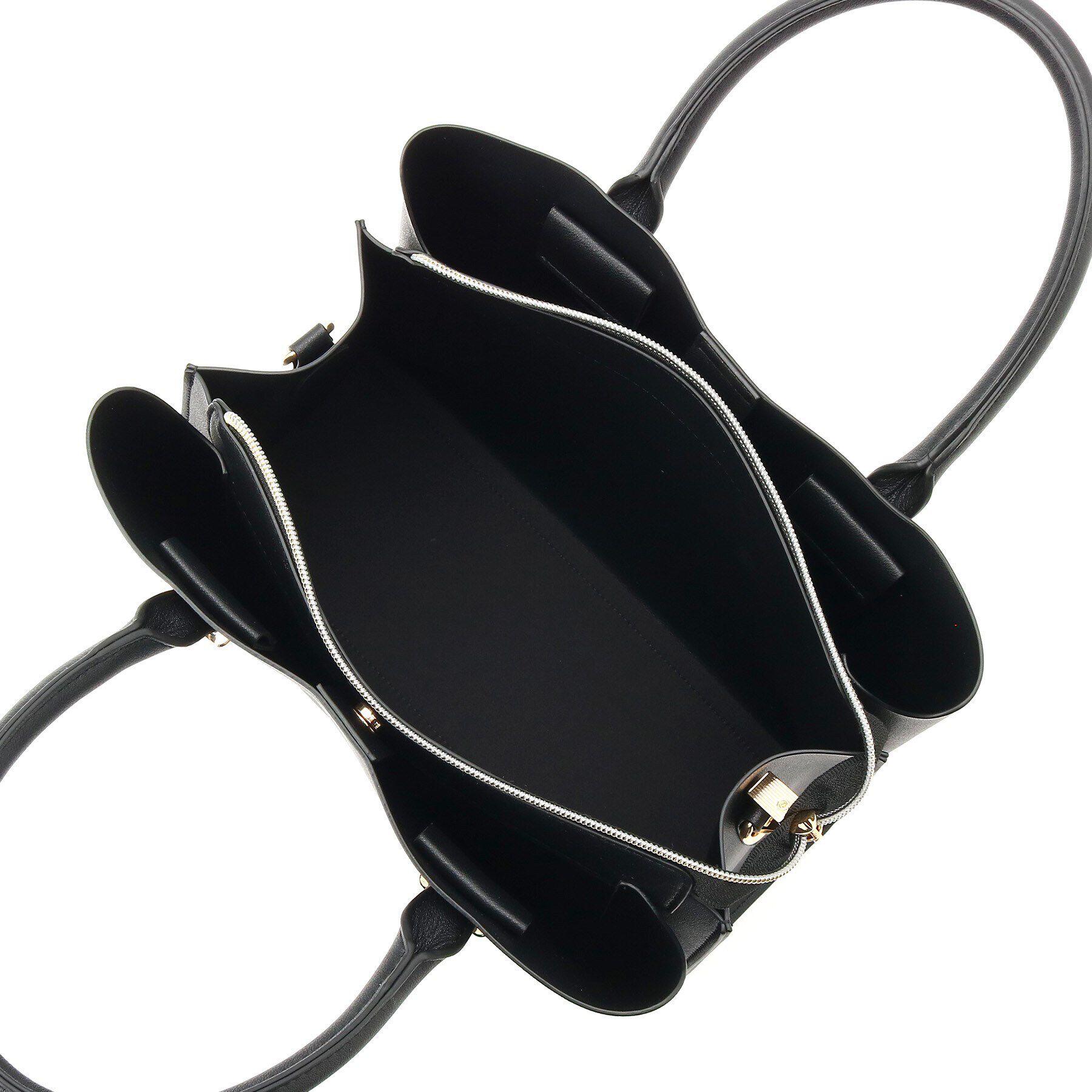 SHOO･LA･RUE「【2WAY/通勤/セレモニー】きれいめコーデに 3層トートバッグ」|トートバッグ|