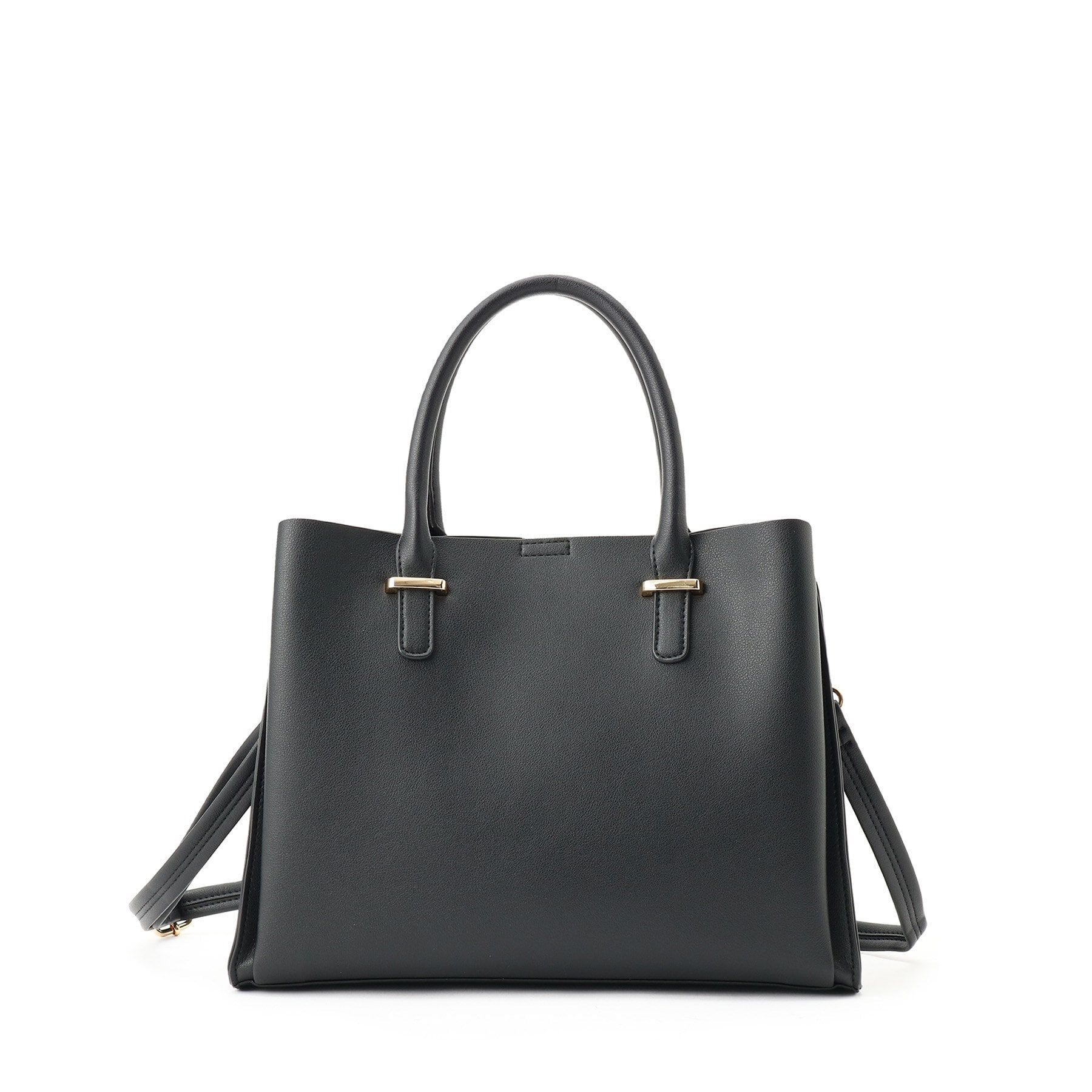 SHOO･LA･RUE「【2WAY/通勤/セレモニー】きれいめコーデに 3層トートバッグ」|トートバッグ|