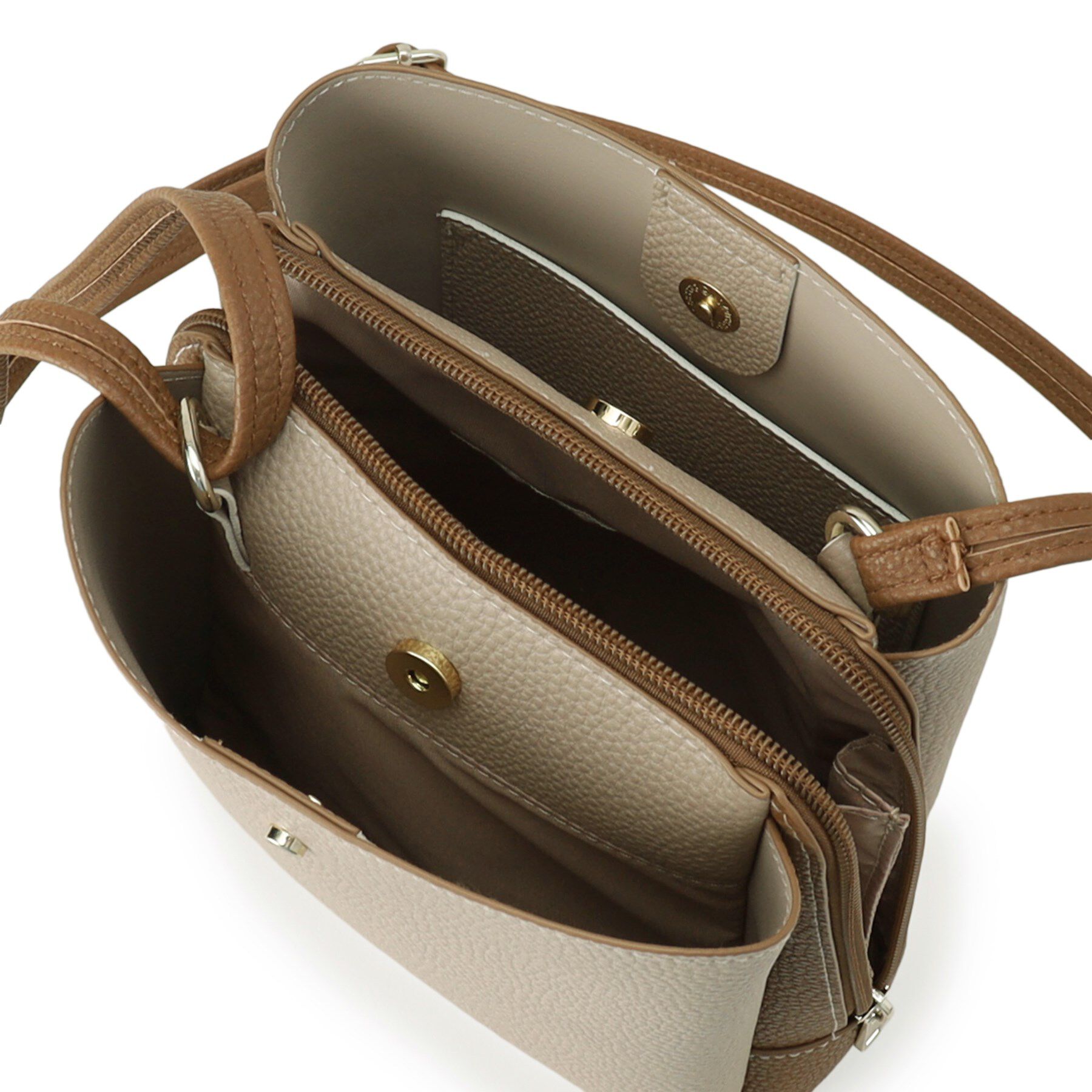 SHOO･LA･RUE「【軽量】ふわっと軽い3層ショルダーバッグ」|ショルダー・メッセンジャー|