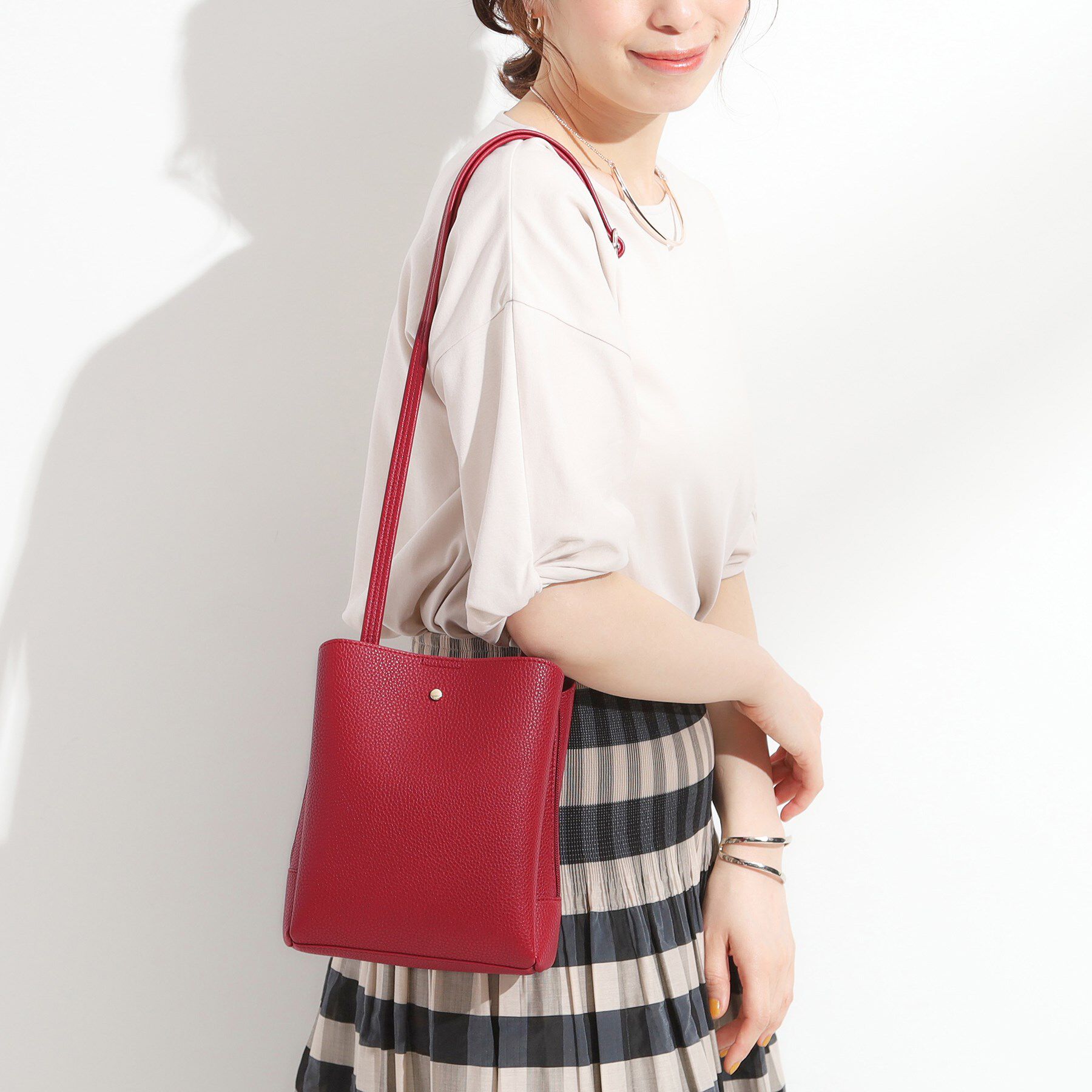 SHOO･LA･RUE「【軽量】ふわっと軽い3層ショルダーバッグ」|ショルダー・メッセンジャー|