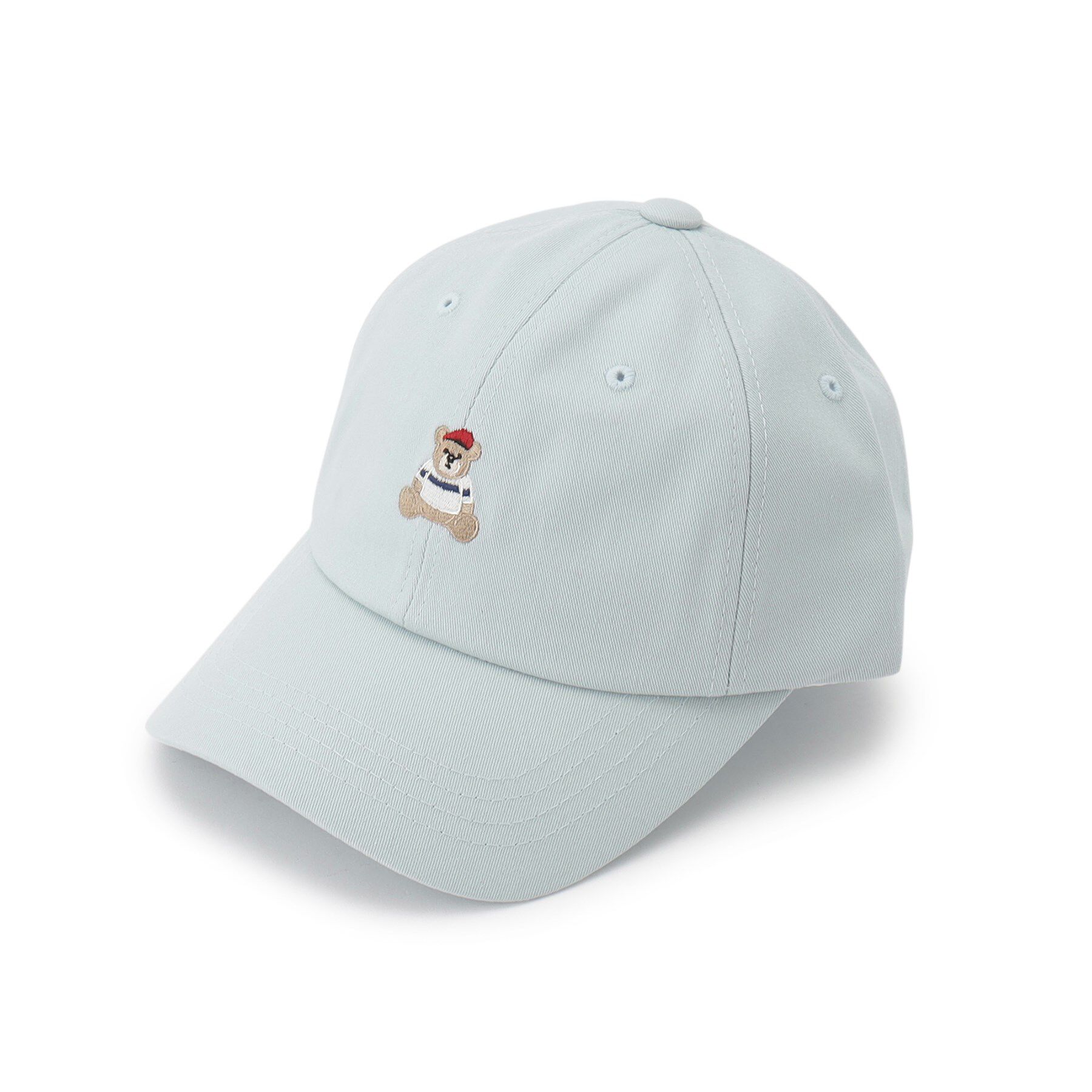 Dessin「キッズDessinくまキャップ」|キャップ・キャスケット|ブルー(091)