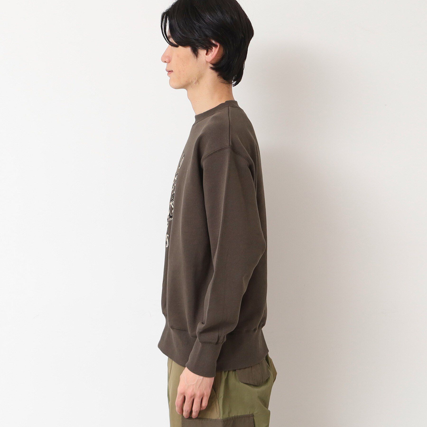 Dessin「【洗える】タイガーモチーフスウェット」|パーカー|