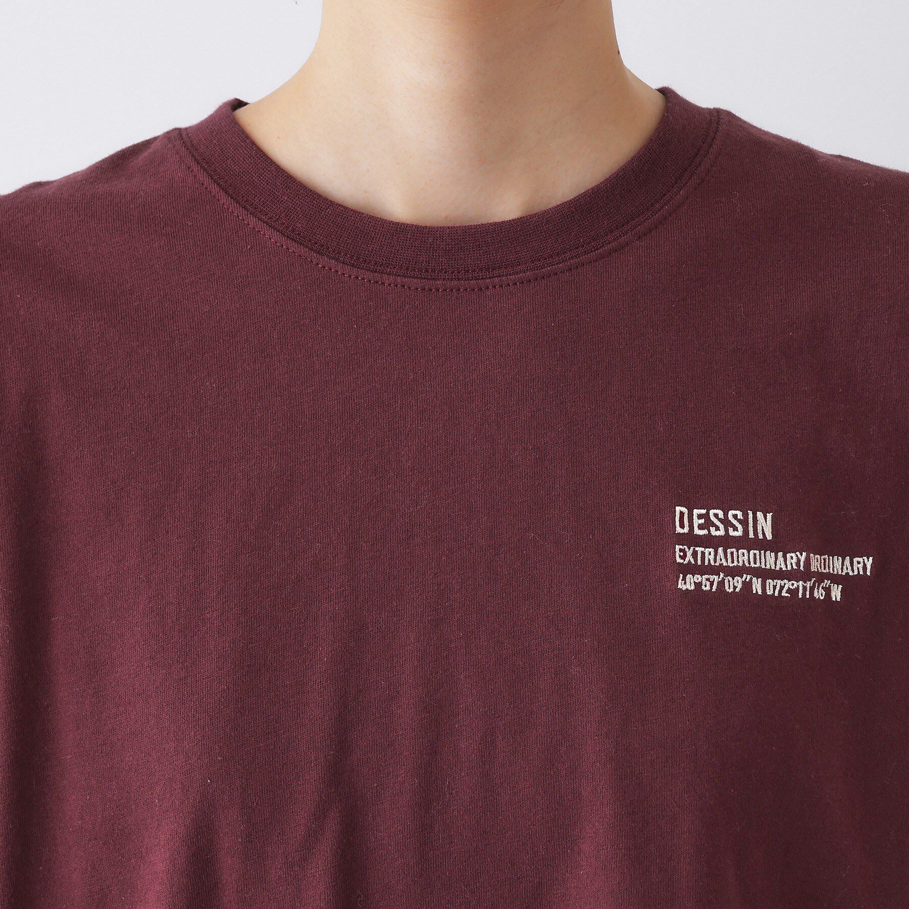 Dessin「【洗える】オーガニックコットンフレンチスリーブ」|Tシャツ・カットソー|